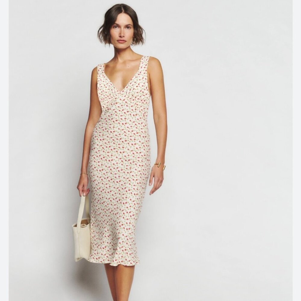 Reformation Beauden Dress, Size Large